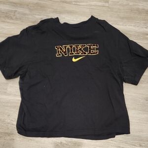 Nike Kids Black T-Shirt